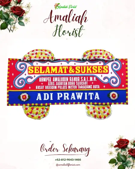 Papan Bunga Ucapan Selamat Wiladeg